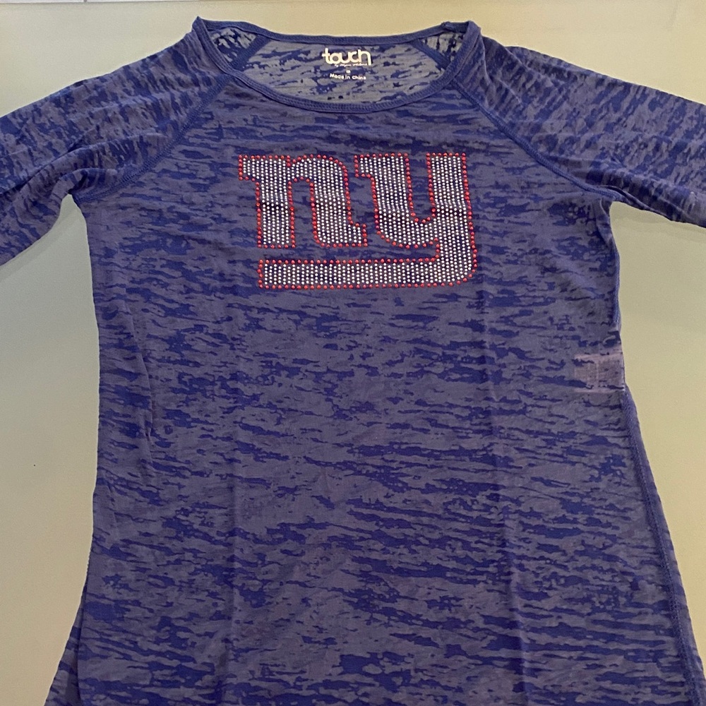 Blue Graphic Top